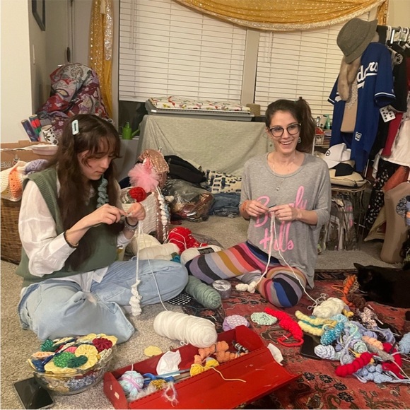 ✨🌀TWIRLS🌀✨ Twirly by Erika Kelly Apparel ~Hand Crochet Charm - Picture 5 of 7